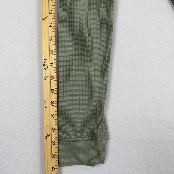 Lot of 2 Under Armour Mens Waffle Knit Henley Shirts Navy Olive Green Small - Picture 7 of 16